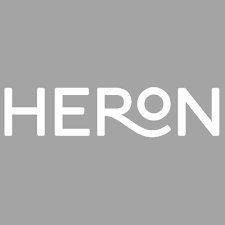 Heron logo (greyscale) - PHI